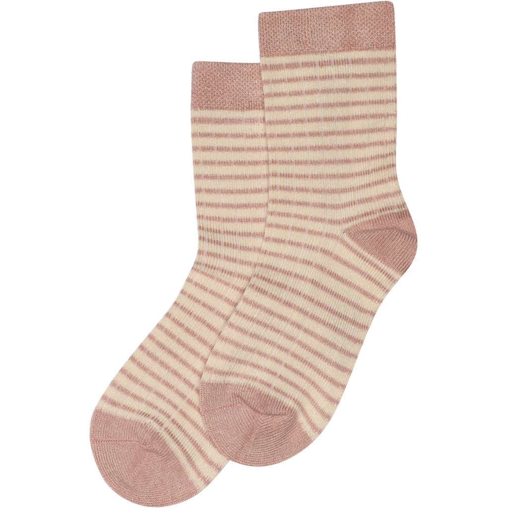 MINIPOP MiniPop® Bamboo Socks Thin Stripe Socks Rose