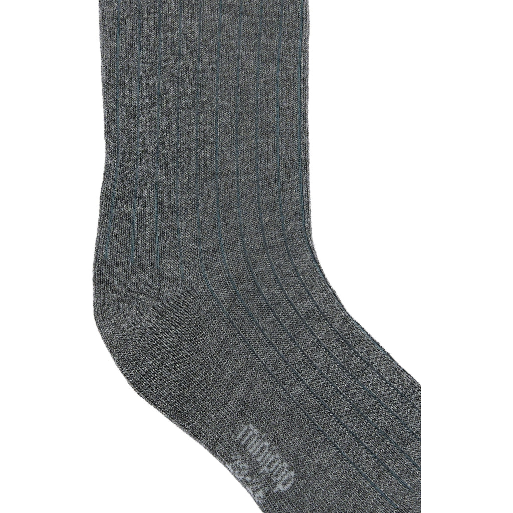 MINIPOP MiniPop® Noos Bamboo Socks 3 Pcs Socks Dark Grey Melange