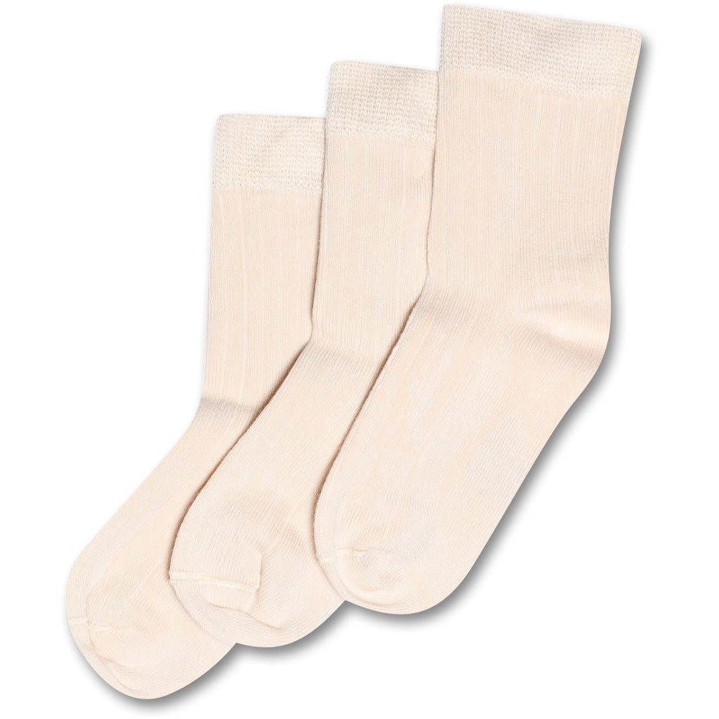 MINIPOP MiniPop® Noos Bamboo Socks 3 Pcs Socks Off White