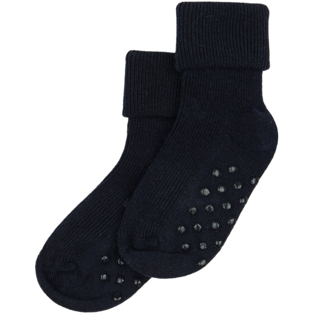 MINIPOP Minipop Bamboo Baby Non Slip Socks Navy
