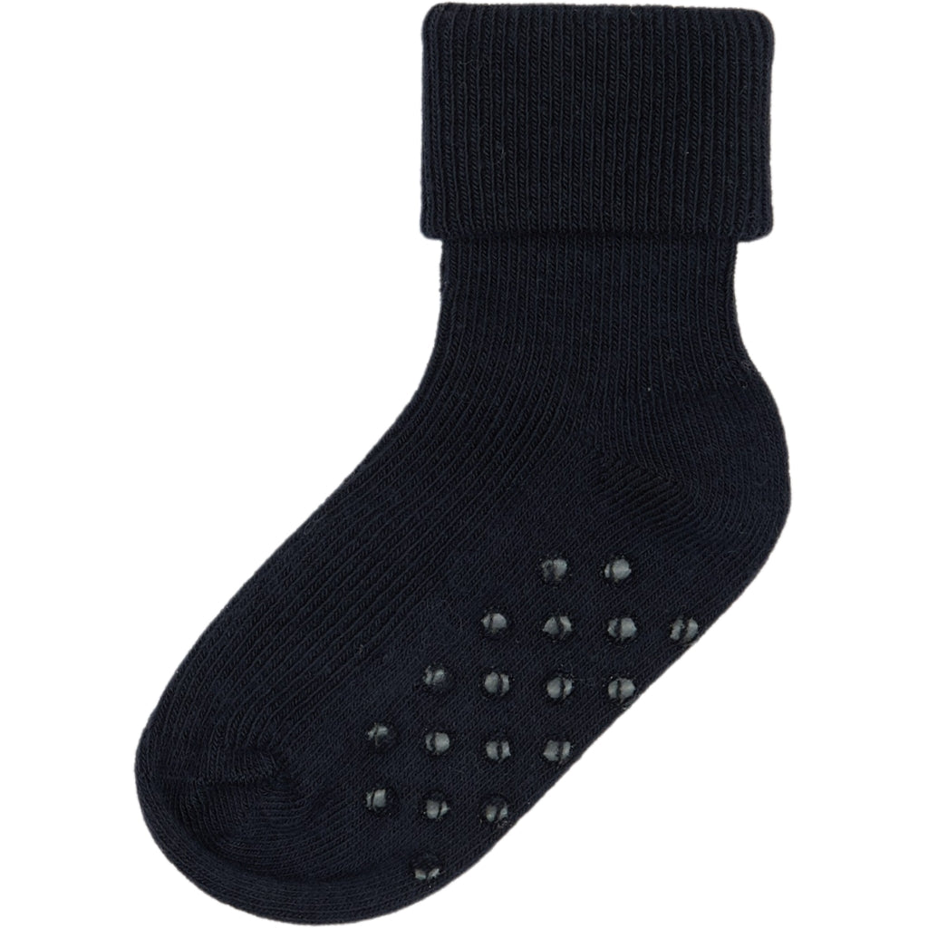 MINIPOP Minipop Bamboo Baby Non Slip Socks Navy