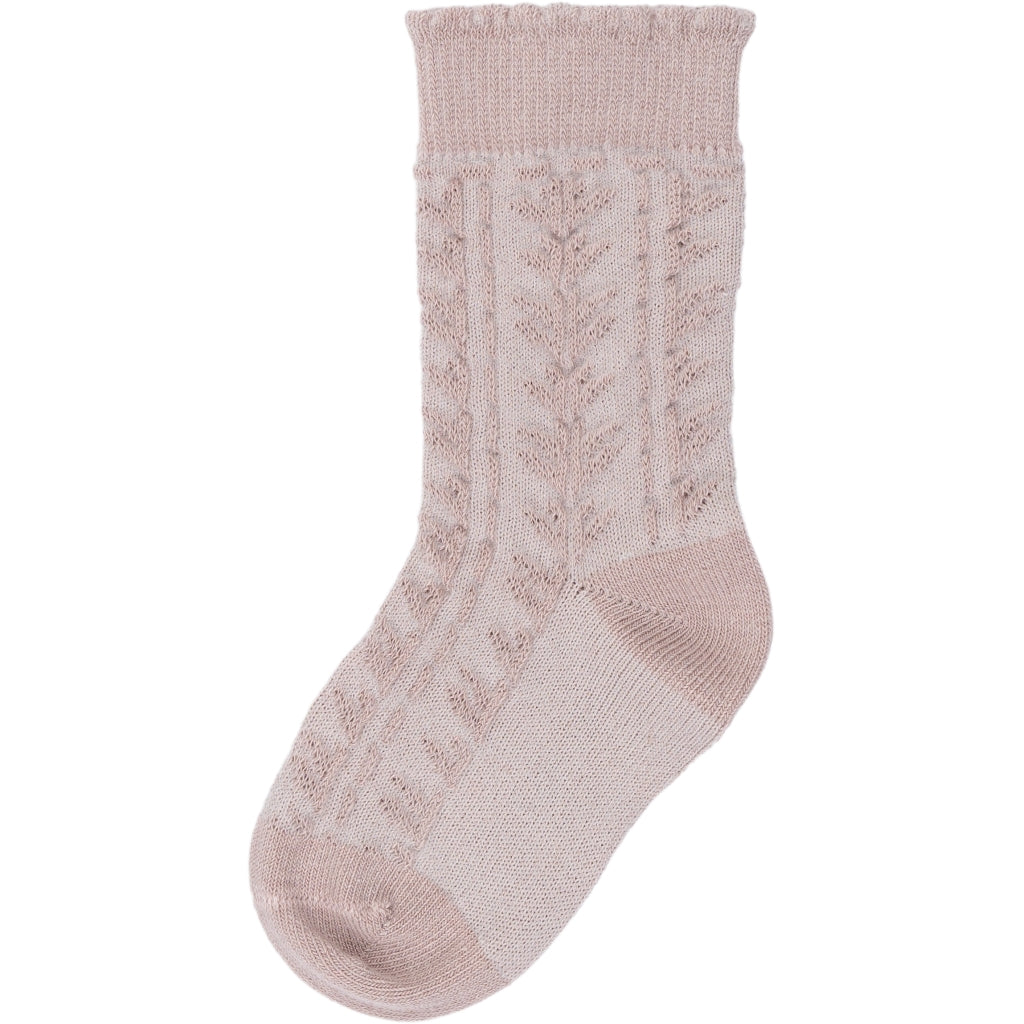 MINIPOP Minipop Bambus Baby Mønster Socks Rose