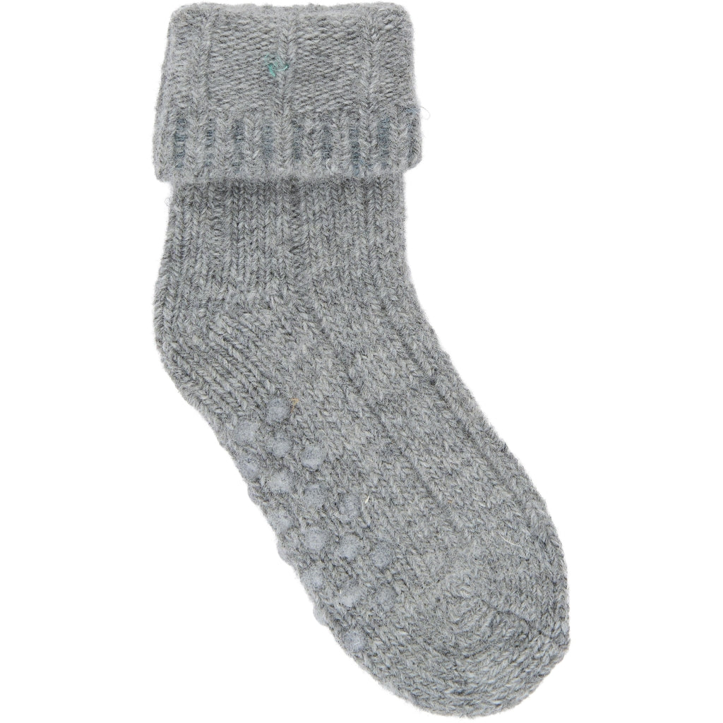 MINIPOP Minipop Uld Tunge Baby Sok Socks Light Grey Melange