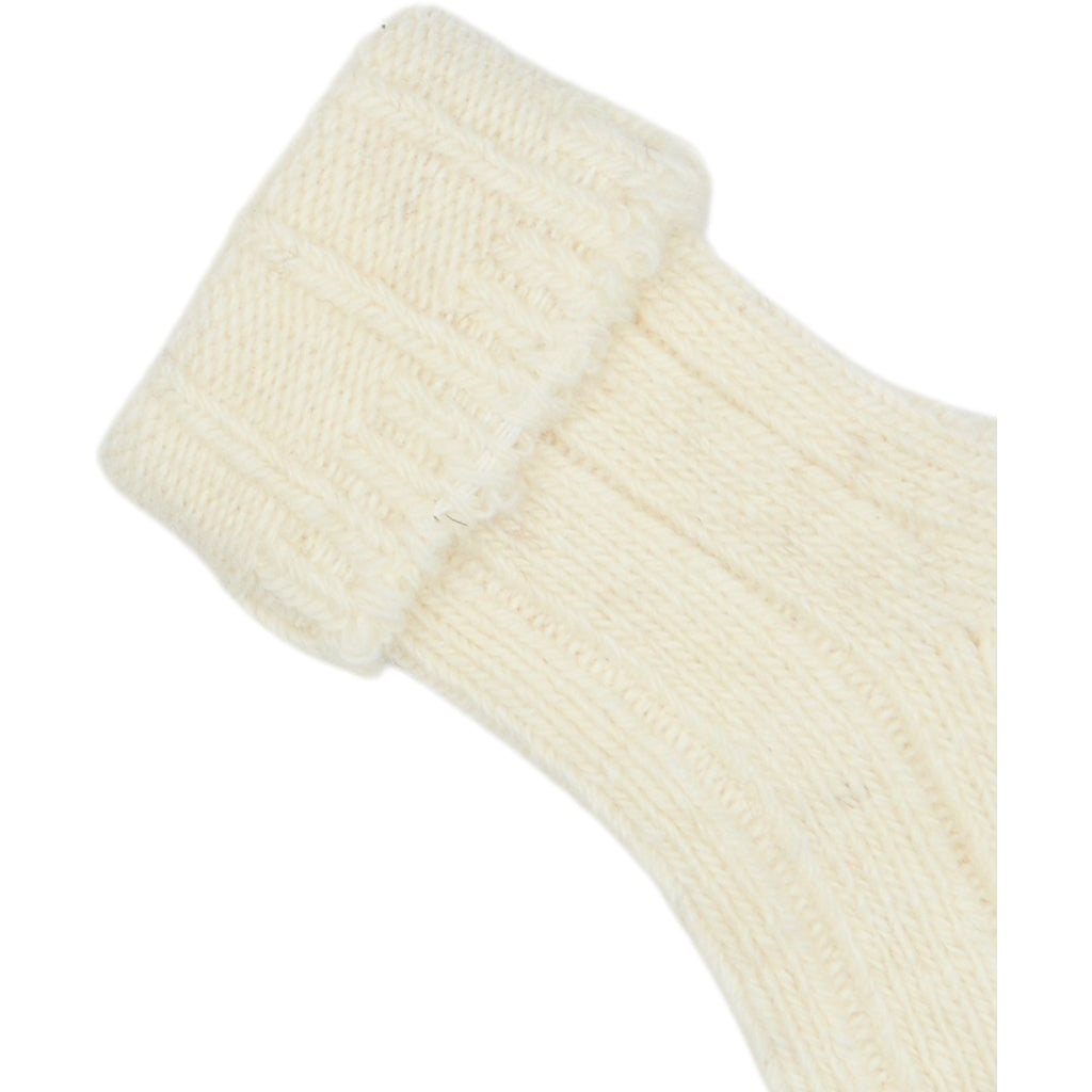 MINIPOP Minipop Wool Heavy Baby Sock Socks Off White