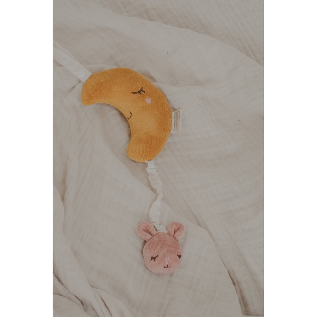 Fabelab Music Mobile - Bunny Moon Baby Toys Wood Thrush