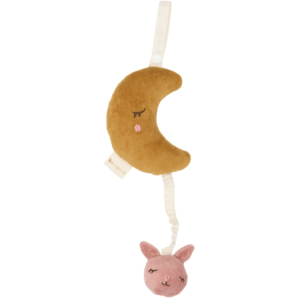 Fabelab Music Mobile - Bunny Moon Baby Toys Wood Thrush