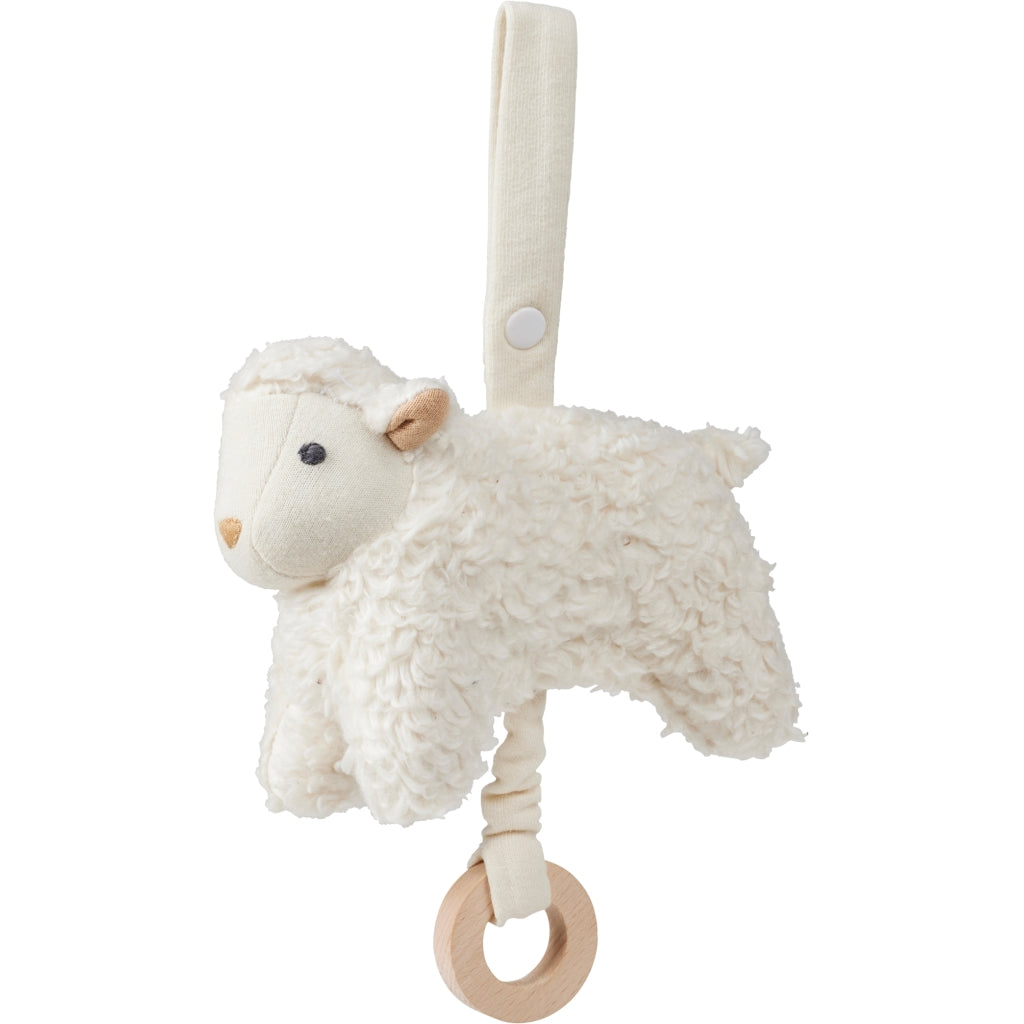 Fabelab Music Mobile - Sheep Baby Toys Natural (unbleached cotton)
