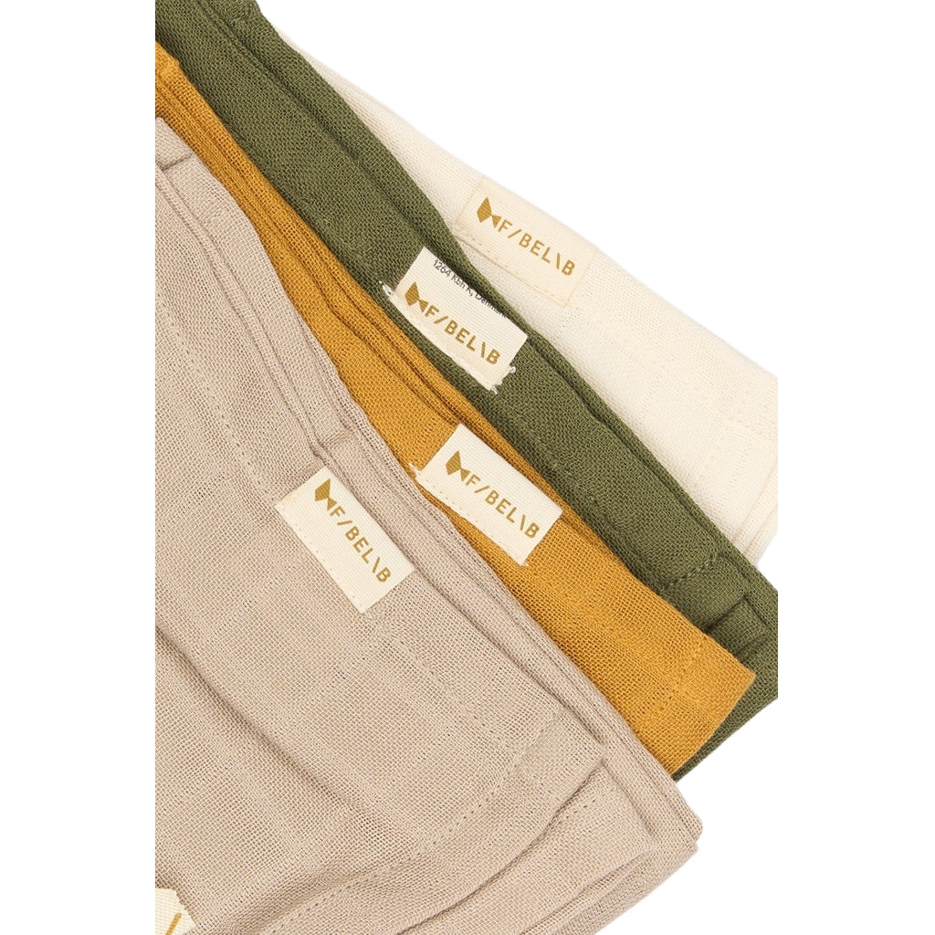 Fabelab Muslin - Olive Garden - 4 pack Swaddles & Muslin Cloths OLIVE