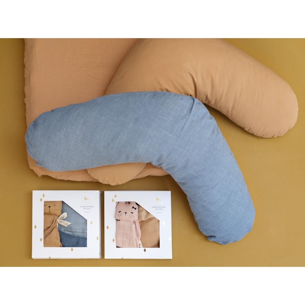 Fabelab Nursing Pillow Cover - Caramel Pusleting Caramel