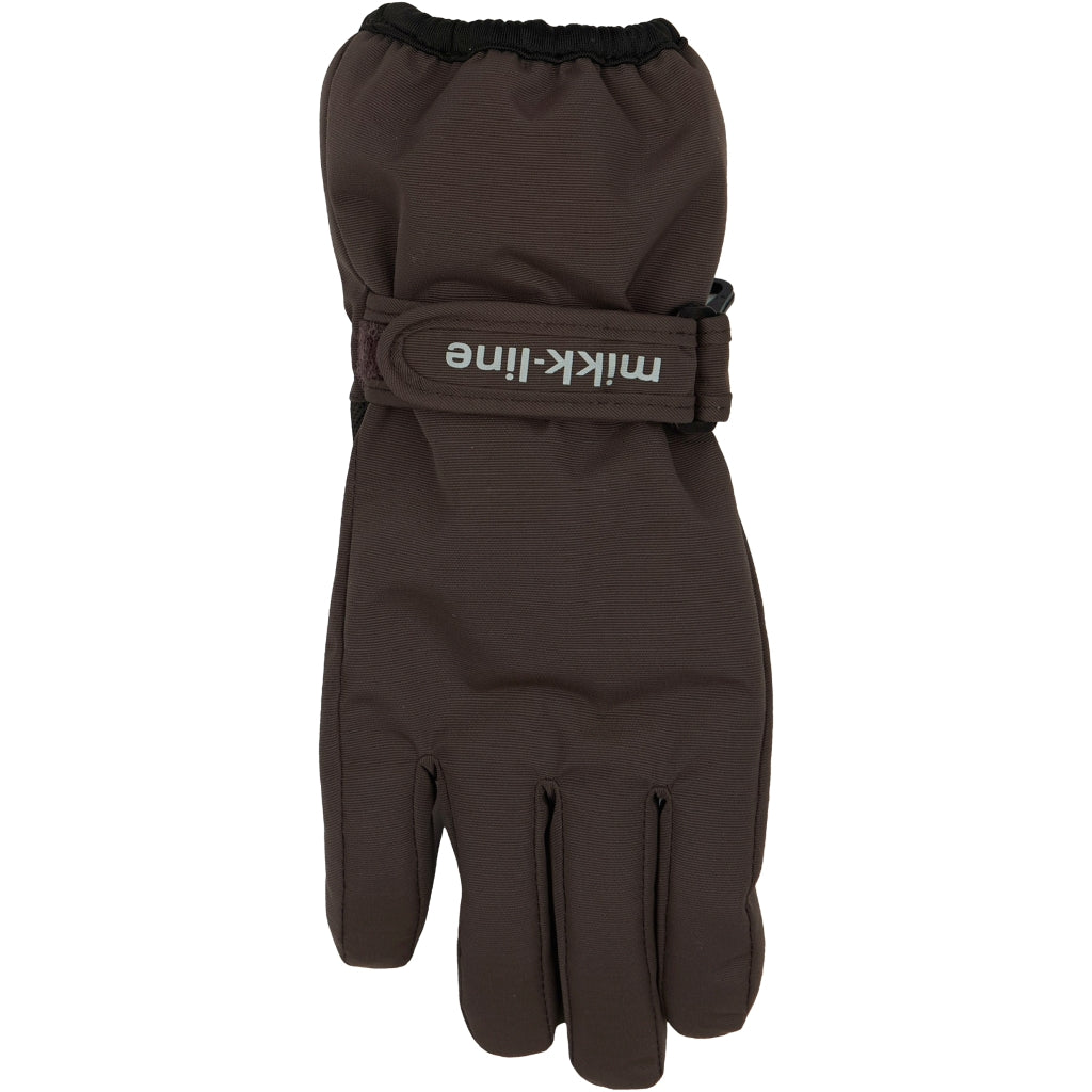 Mikk-Line Nylon Handsker Accessories Raisin