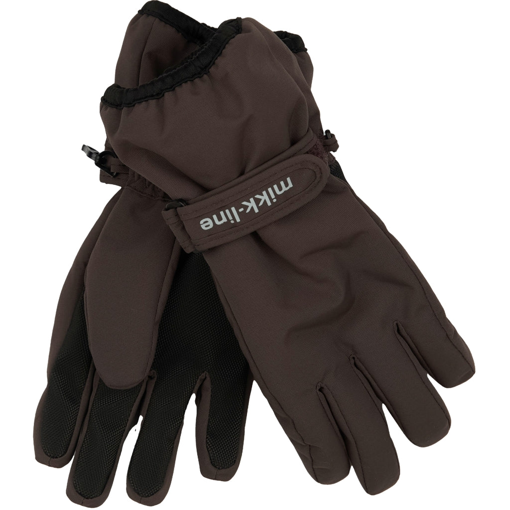 Mikk-Line Nylon Handsker Accessories Raisin