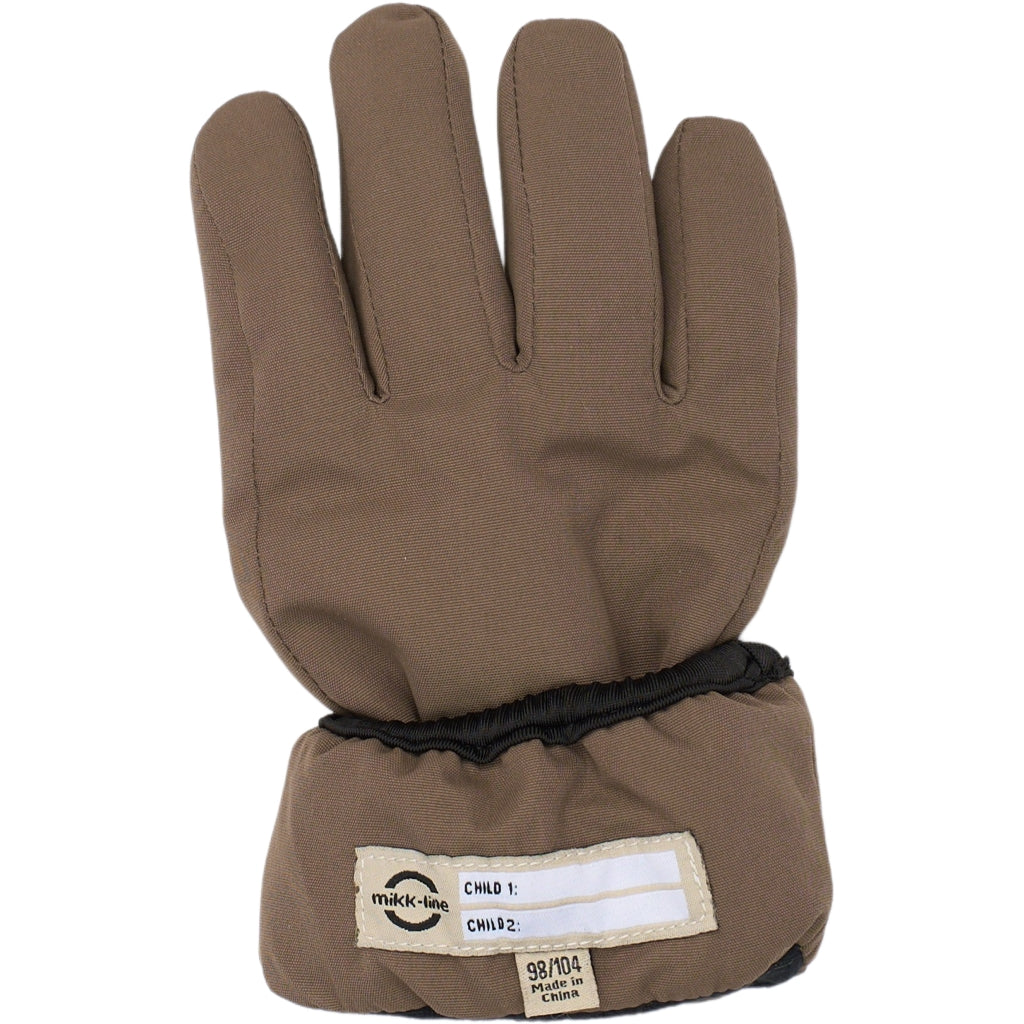 Mikk-Line Nylon Handsker Accessories Chocolate Chip