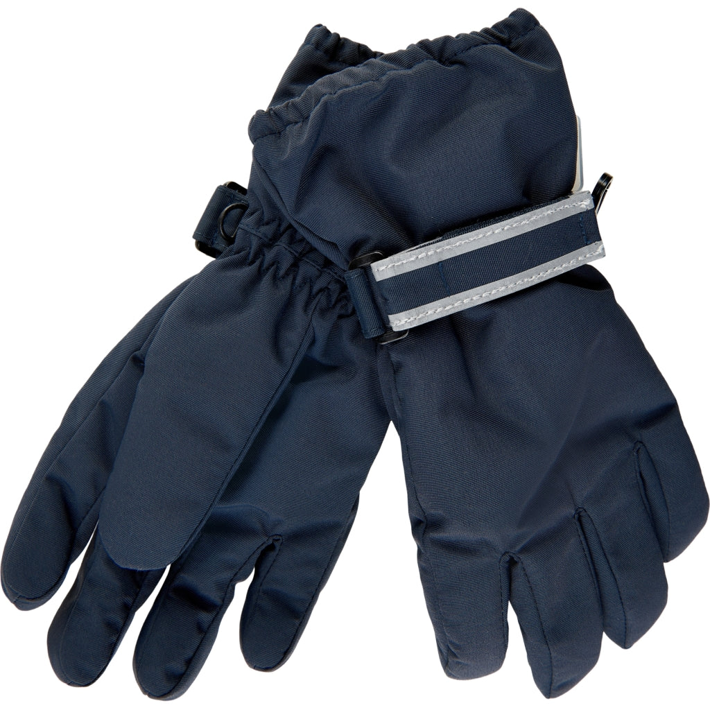 Mikk-Line Nylon Handsker Handsker og luffer Blue Nights