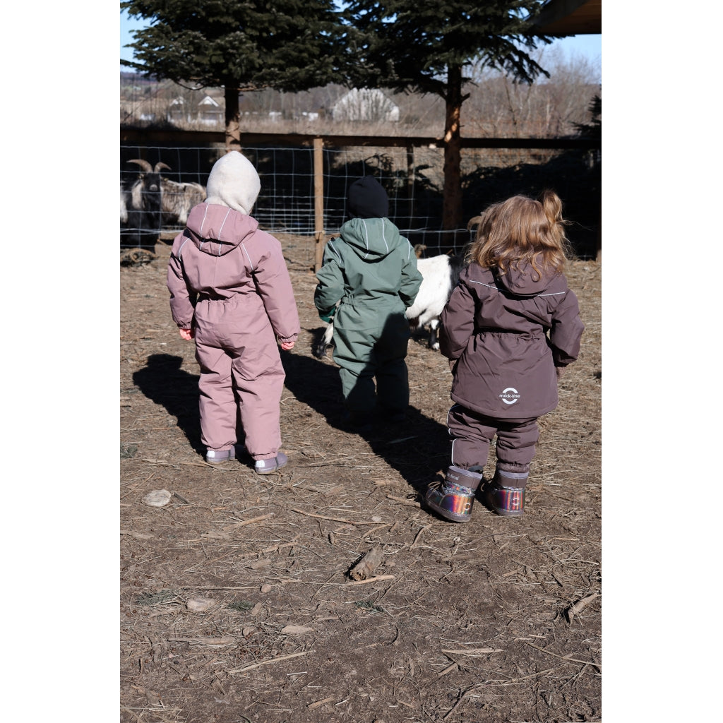 Mikk-Line Nylon Overtræksbukser Snowpants Raisin