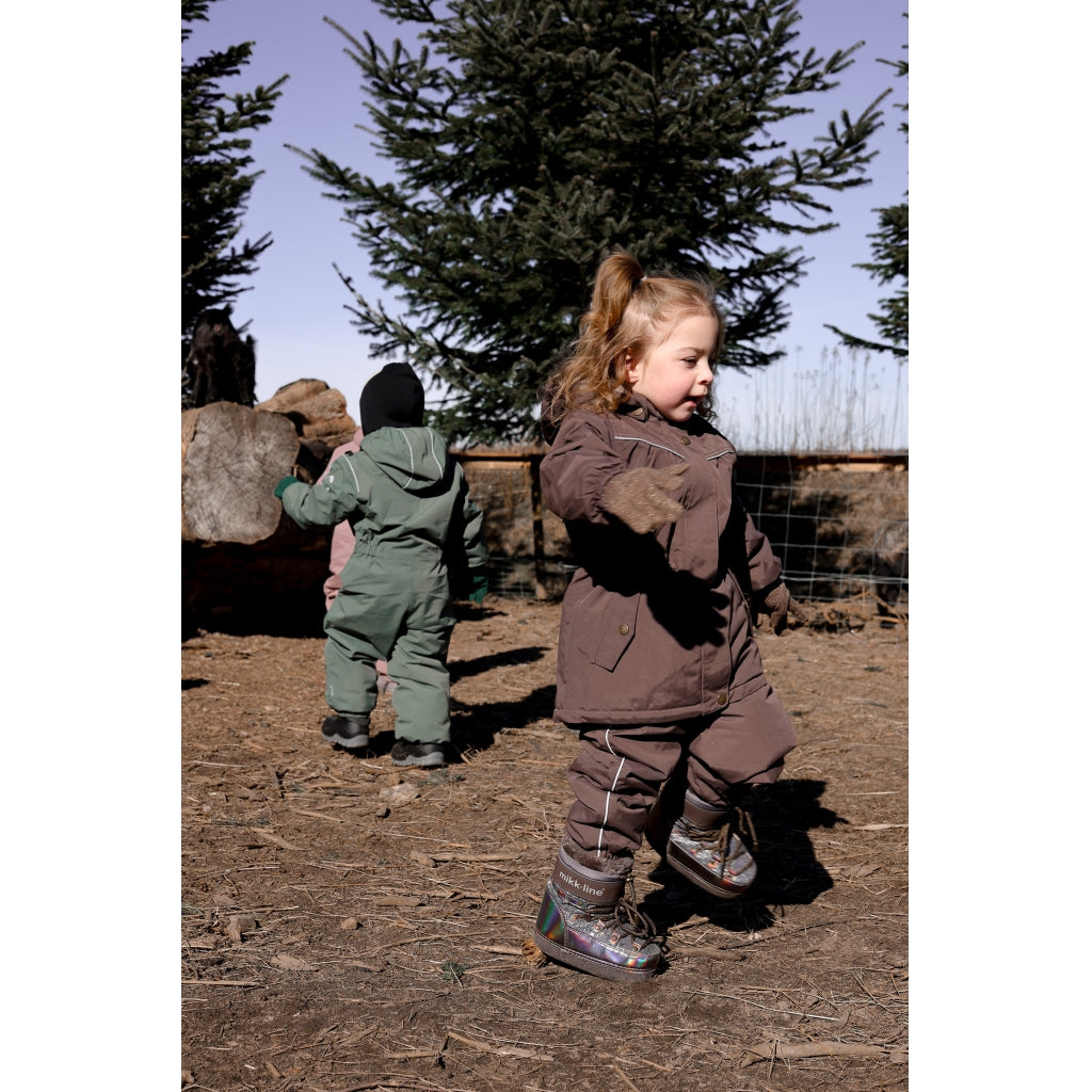 Mikk-Line Nylon Overtræksbukser Snowpants Raisin