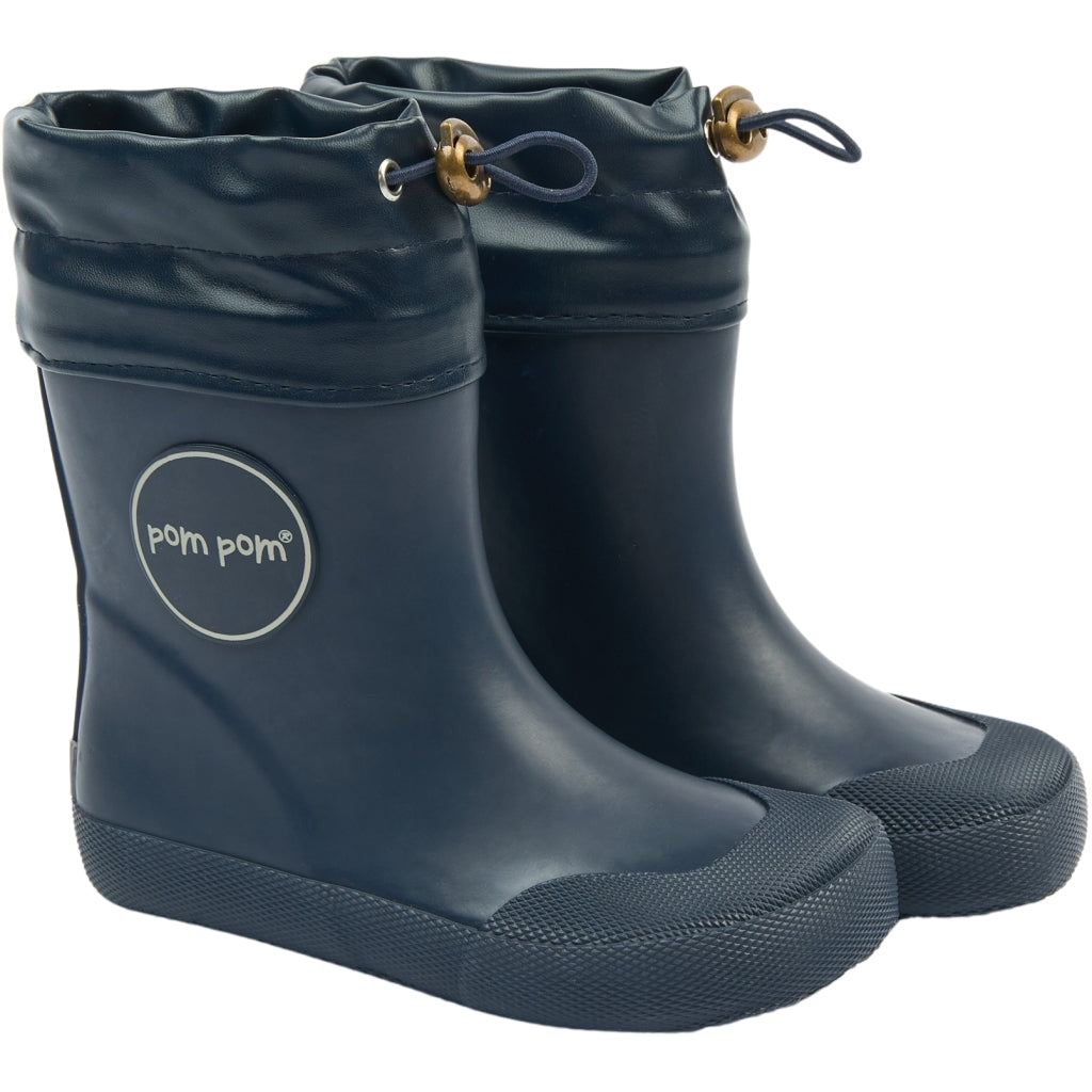 POM POM PMBell Barefoot Gumboots Rubber Boots India Ink