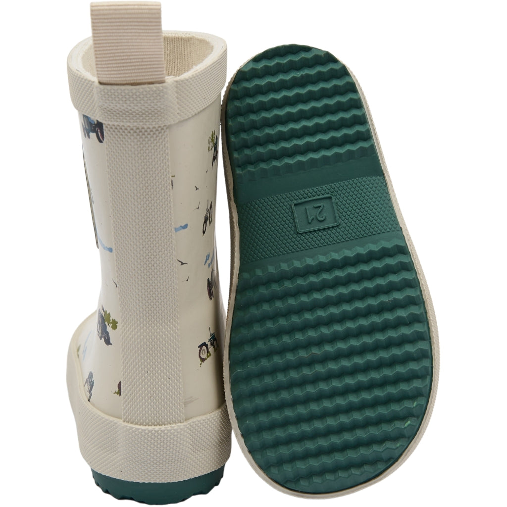 POM POM PMBliss Gumboots AOP Rubber Boots Fog Tractor AOP