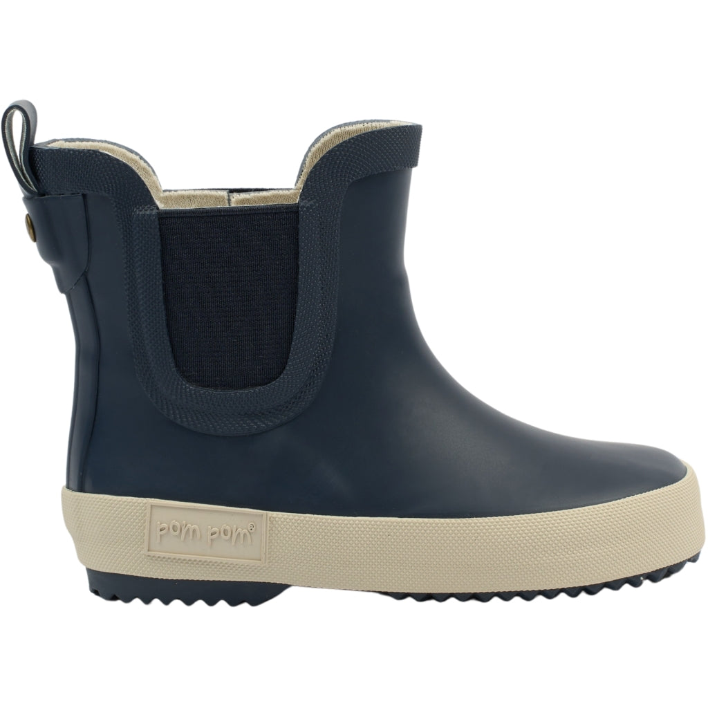 POM POM PMLook Gumboots Ankle Rubber Boots India Ink