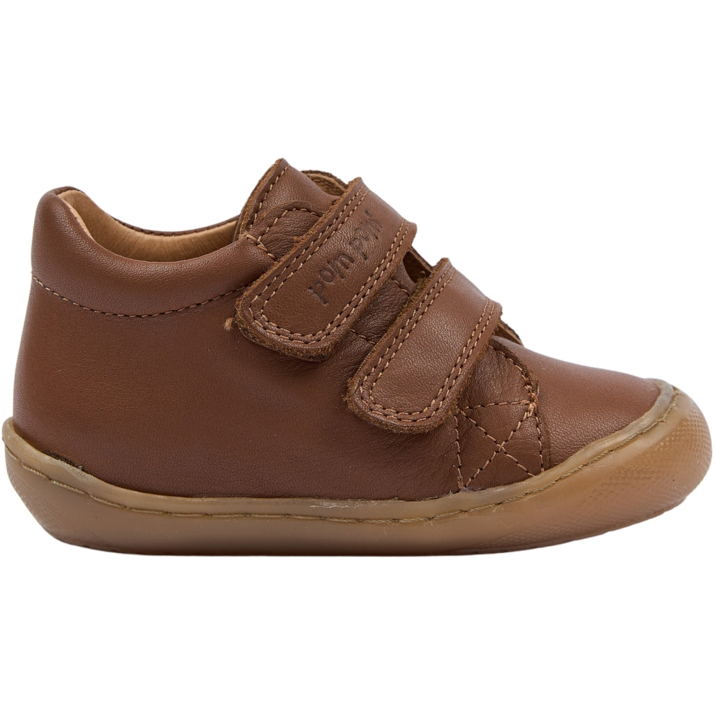 POM POM PMPax Baby Shoe Sko Dark Camel