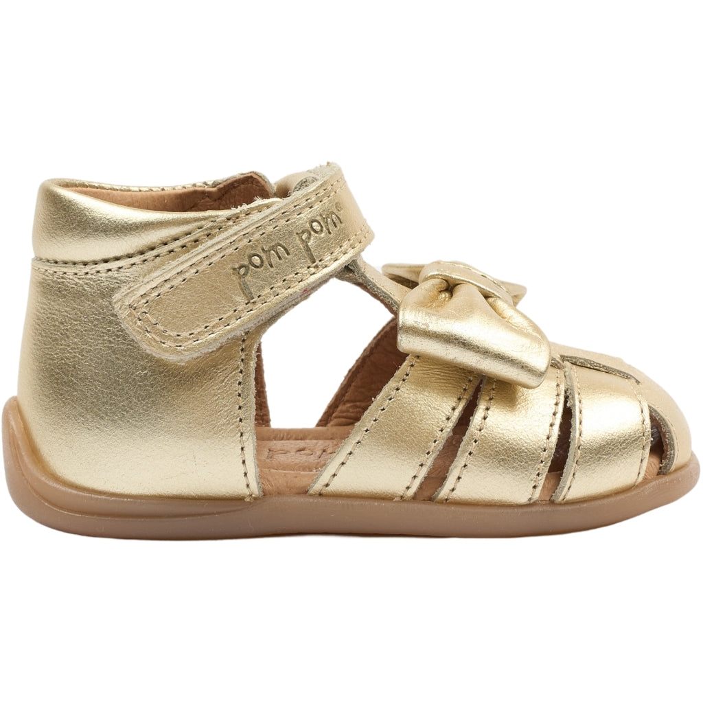 POM POM PMPearl Starter Bow Sandal Sandals Pale Gold