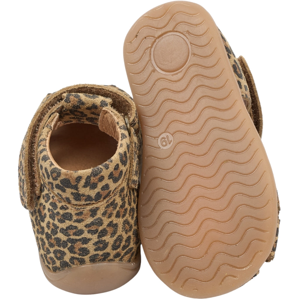 POM POM PMPi Starter Scallop Sandal Sandals Leopard