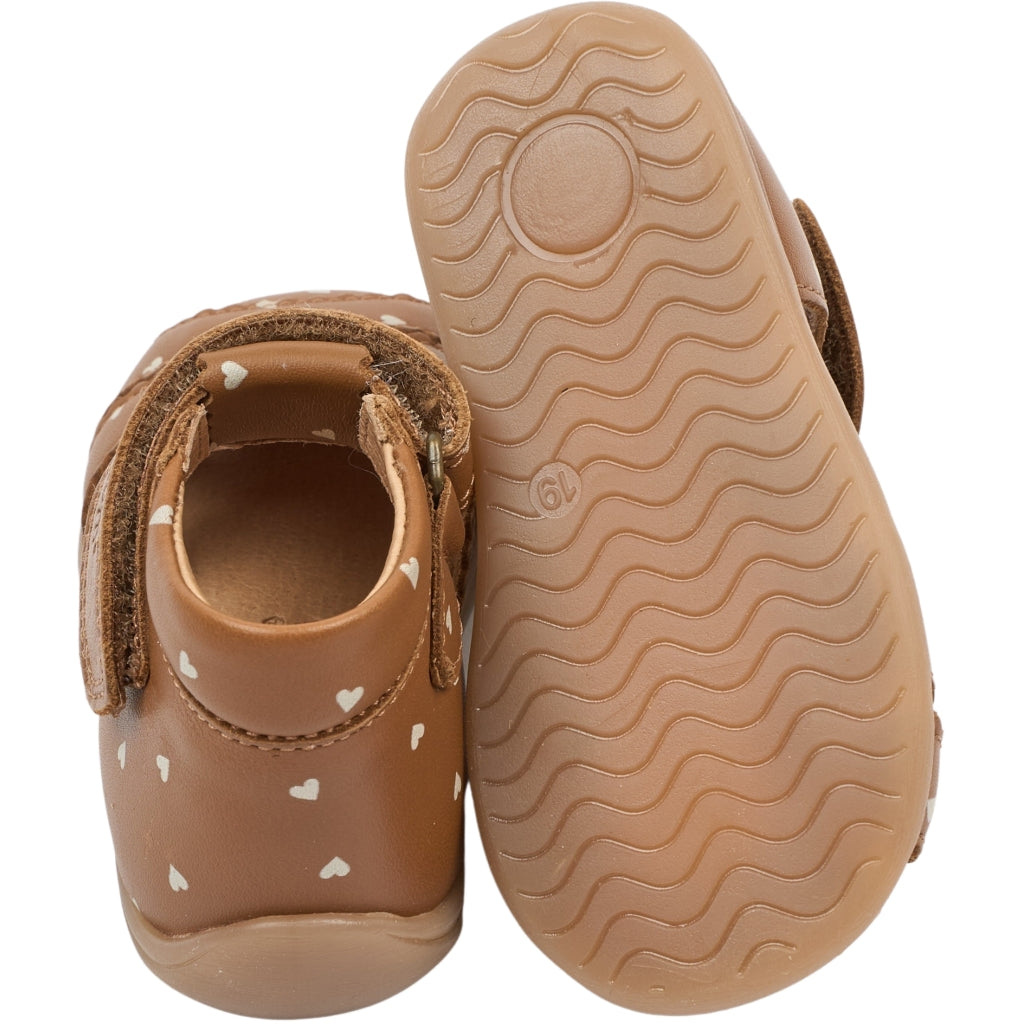 POM POM PMPi Starter Scallop Sandal Sandals Picante Heart AOP