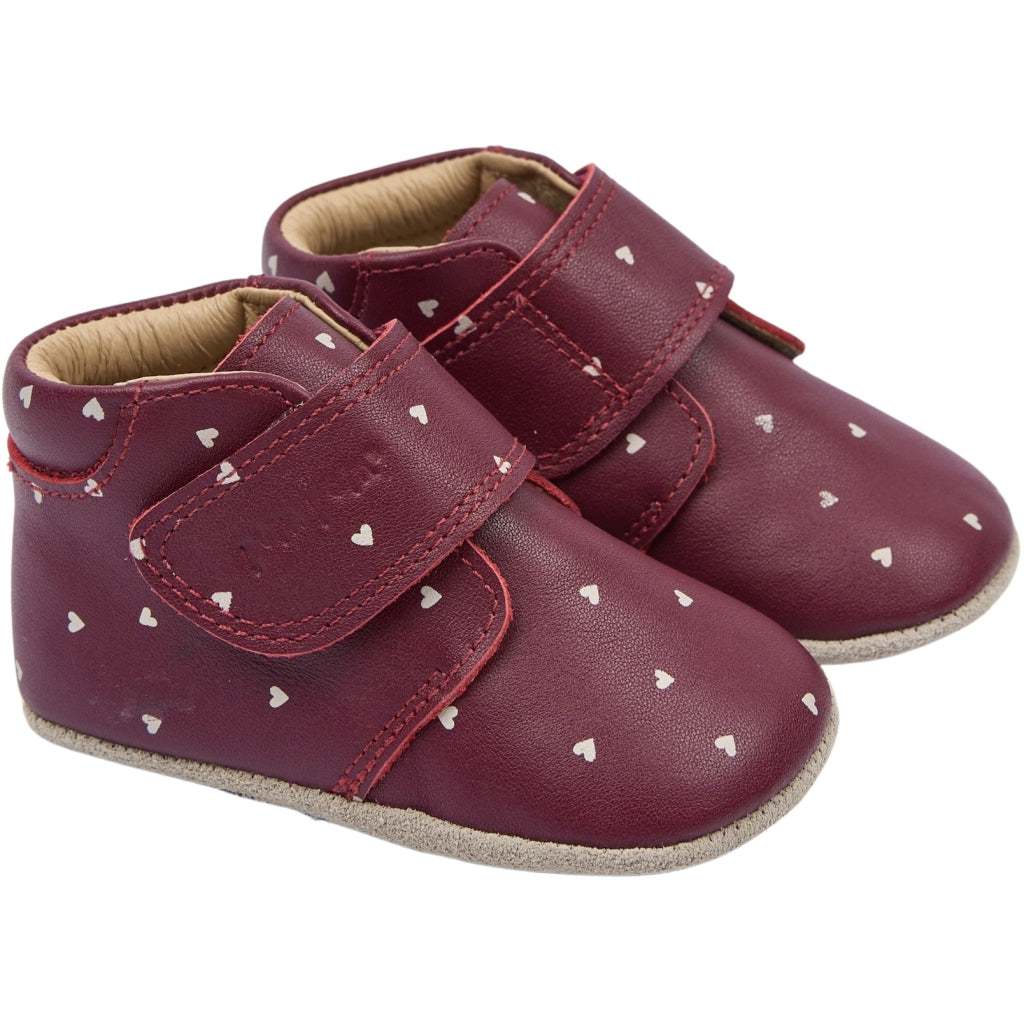 POM POM PMPiti Beginner AOP Slippers Syrah Heart AOP