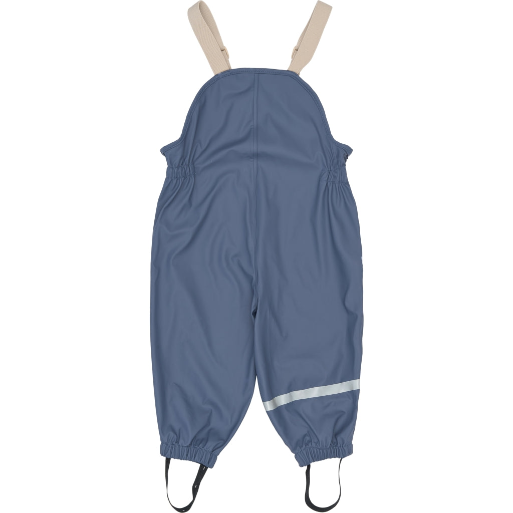 PETIT PIAO PPDai Rainwear Set W. Susp. Regntøj Pearl Blue Boat AOP