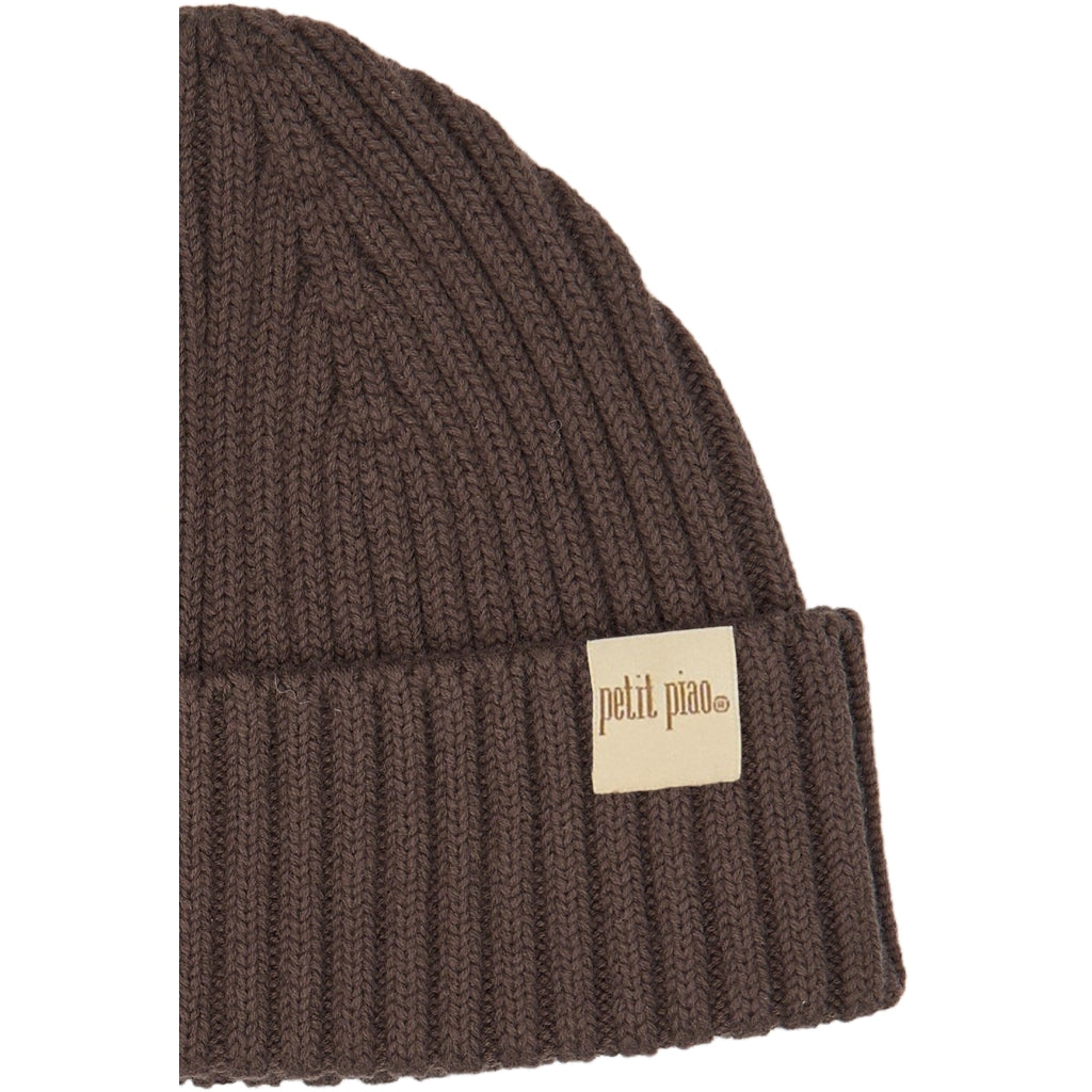 PETIT PIAO PPDanner Knit Hat Huer Chestnut