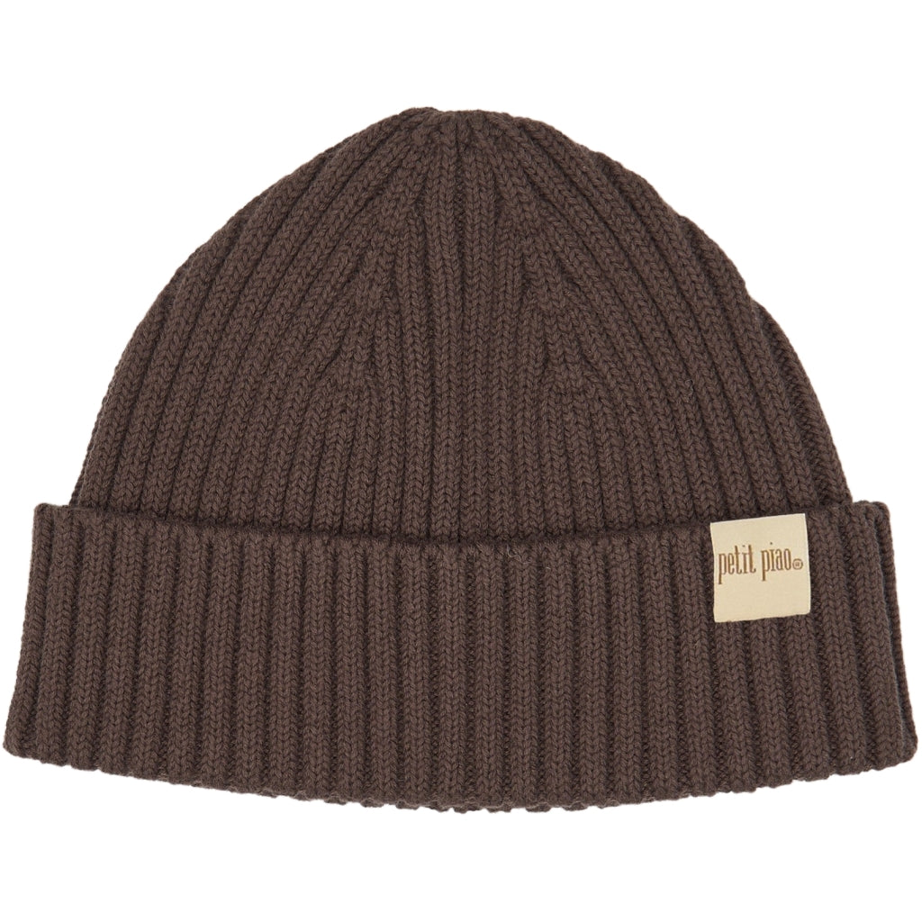 PETIT PIAO PPDanner Knit Hat Huer Chestnut
