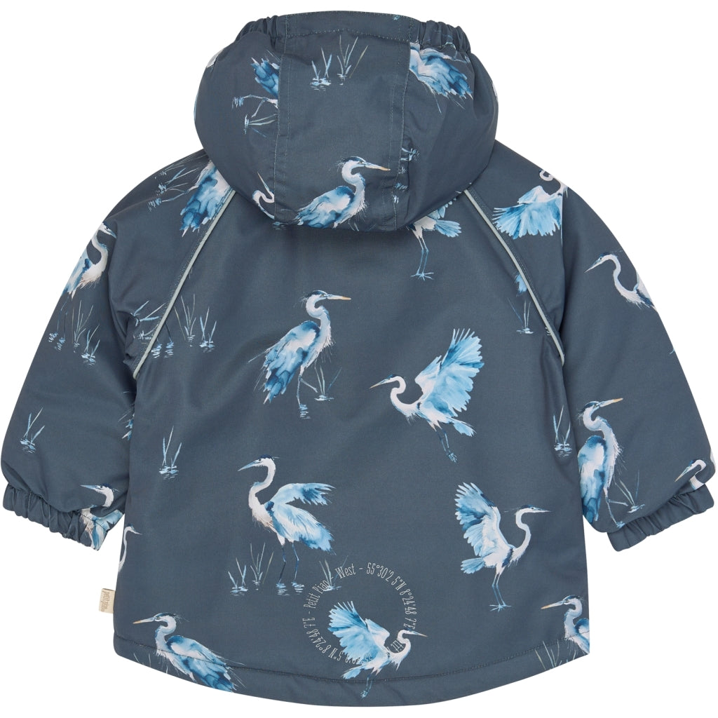 PETIT PIAO PPDard Winter Jacket Jakker Ombre Blue Herron AOP