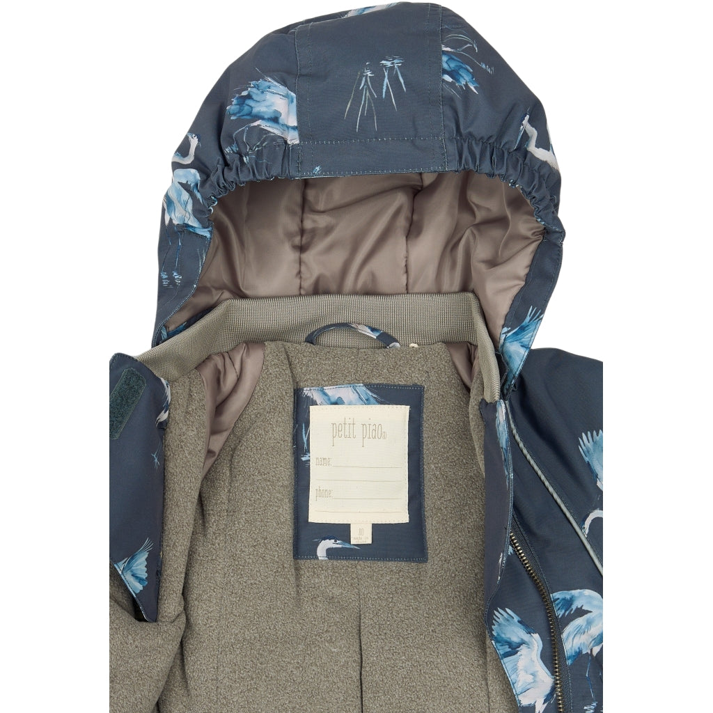 PETIT PIAO PPDard Winter Jacket Jakker Ombre Blue Herron AOP
