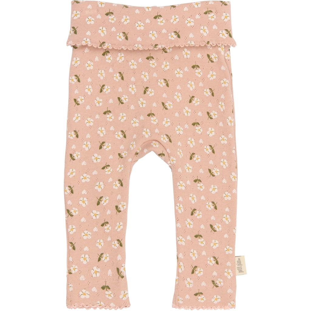 PETIT PIAO PPDea High Waist Leggings NB Leggings Misty Rose Flower AOP
