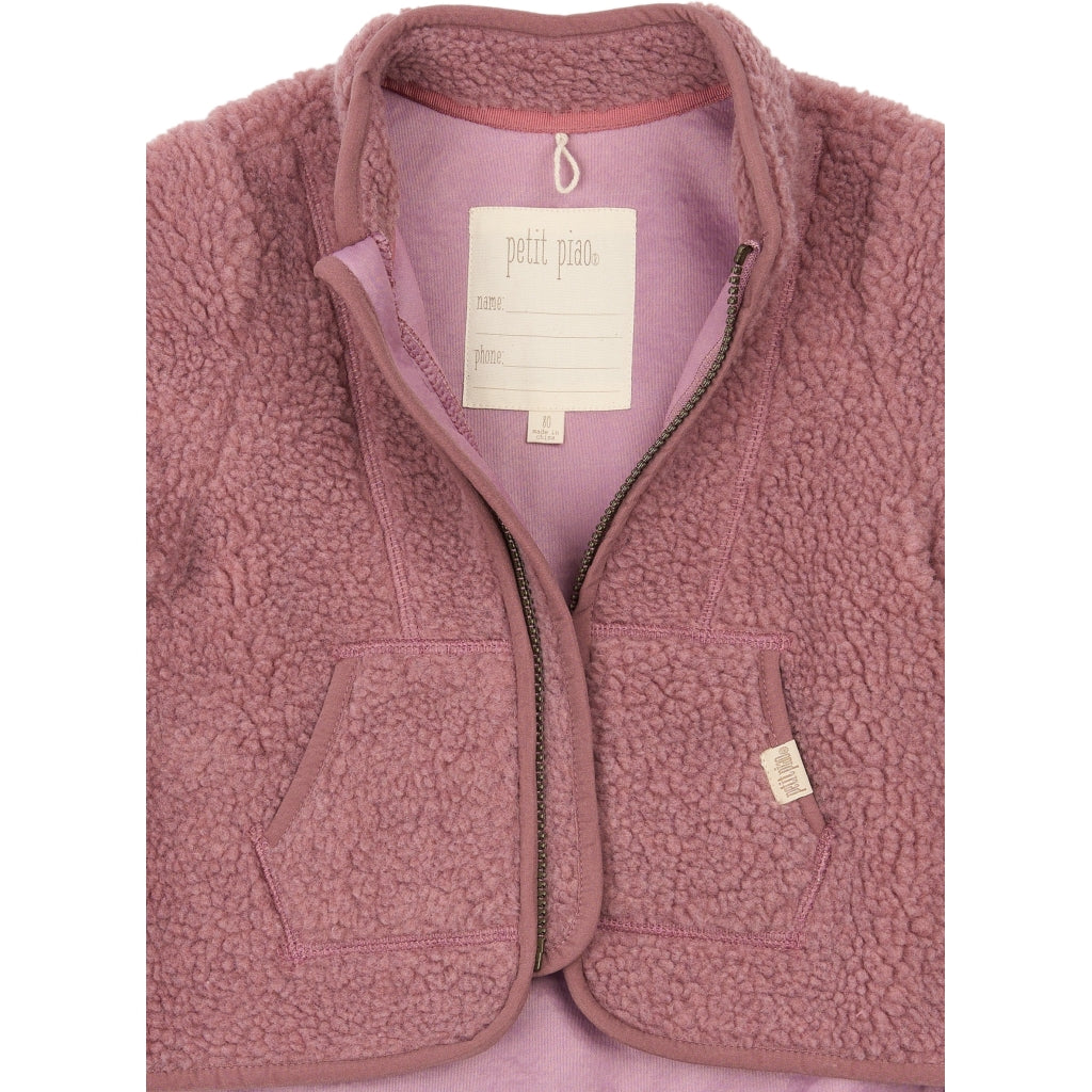 PETIT PIAO PPDesino Fleece Jacket Jakker Nostalgic Rose