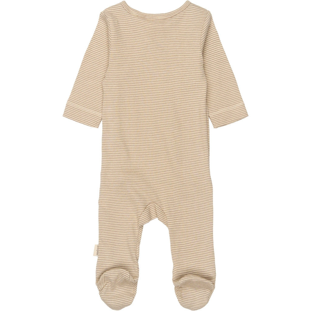 PETIT PIAO PPDian L_S Jumpsuit Fold Feet NB NOOS Heldragter Pure Cashmere/Dark Off White