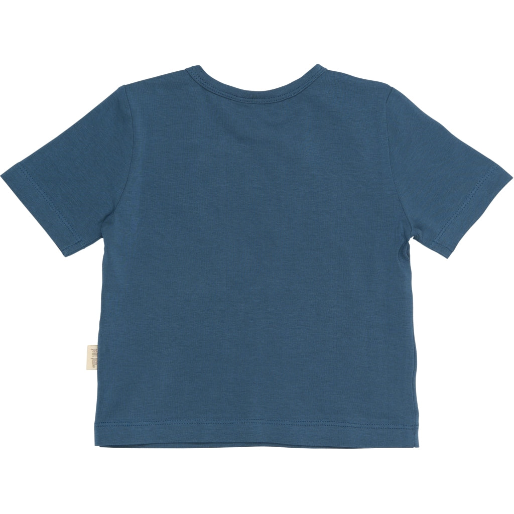 PETIT PIAO PPEast OS S_S Tee T-shirt Dark Denim