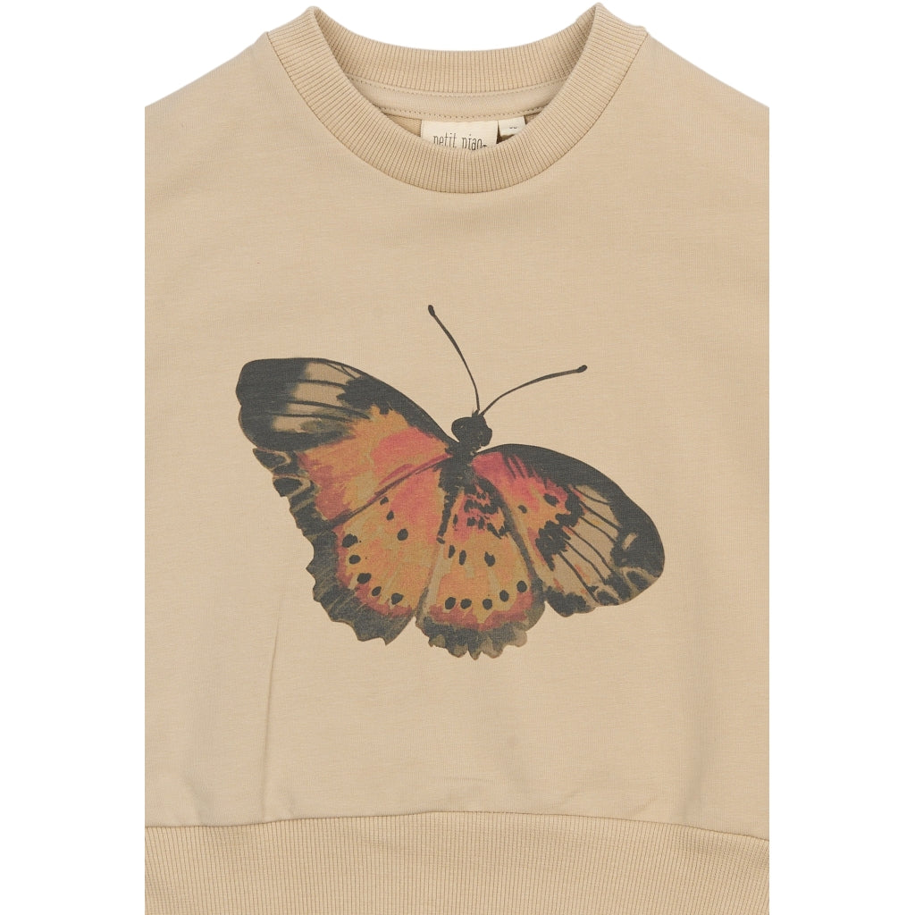 PETIT PIAO PPEdith Sweatshirt Sweatshirt Oxford Tan
