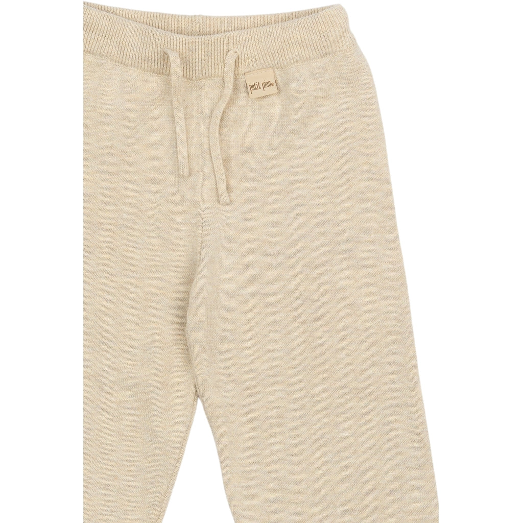 PETIT PIAO PPEdris Knit Pants Strik Fog