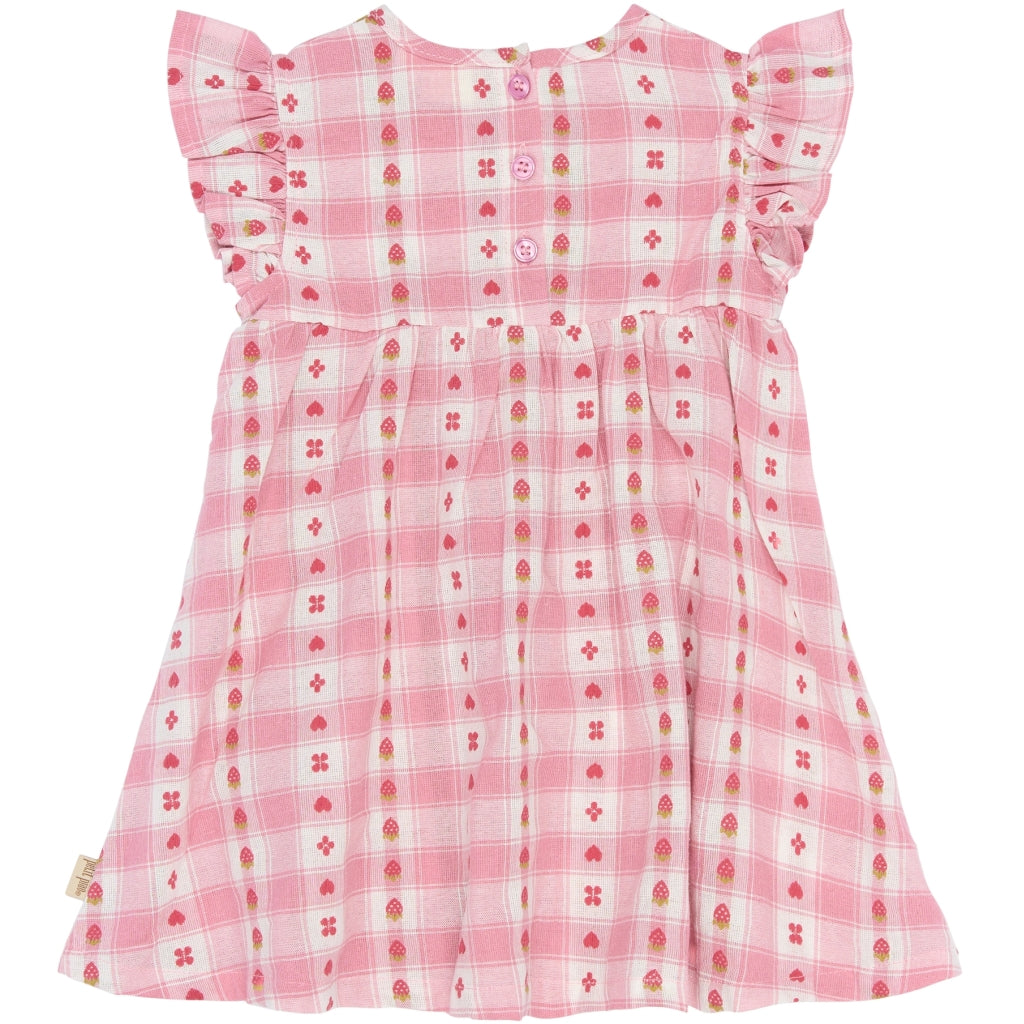 PETIT PIAO PPElba S_S Dress Kjoler Dusty Rose