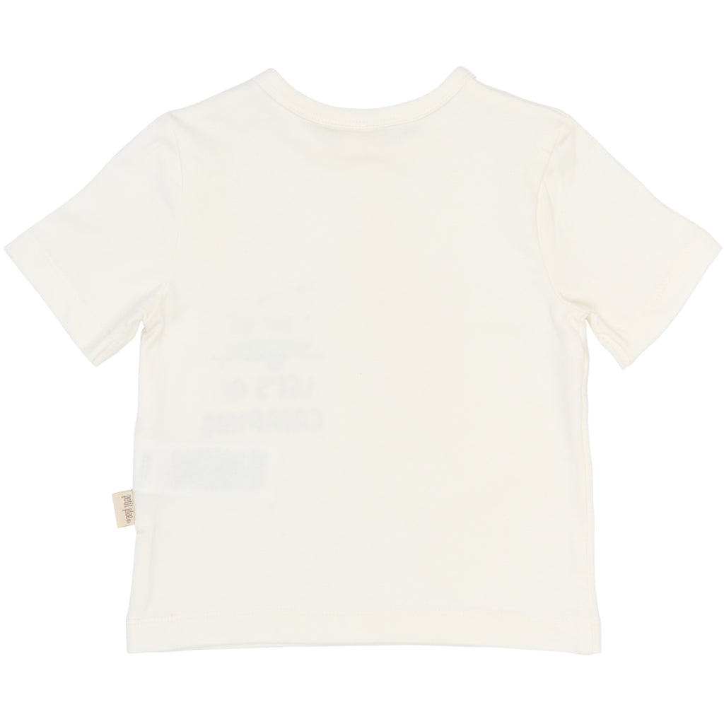 PETIT PIAO PPEliah OS S_S Tee T-shirt Cloud Dancer
