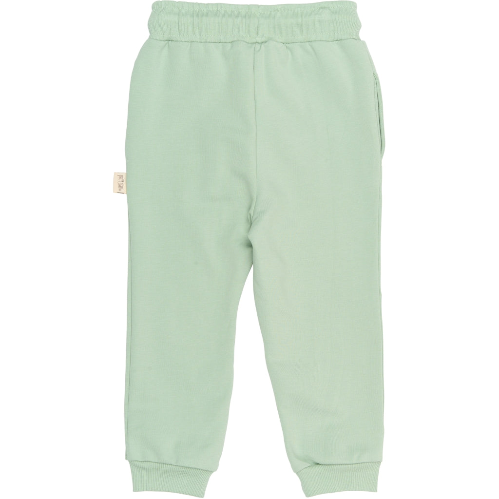 PETIT PIAO PPElis Sweatpants Bukser Frosty Green Butterfly EMB
