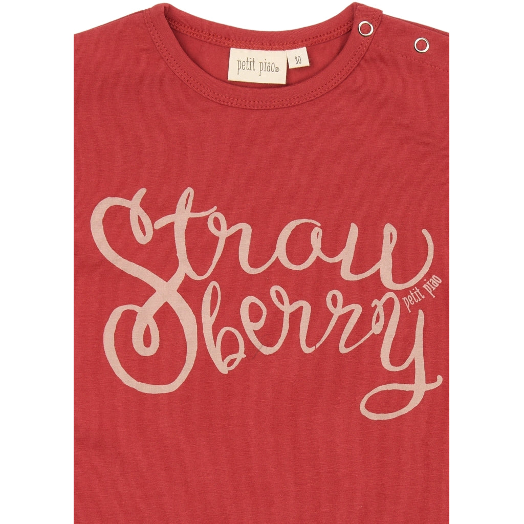 PETIT PIAO PPEliza OS S_S Tee T-shirt Cinnabar