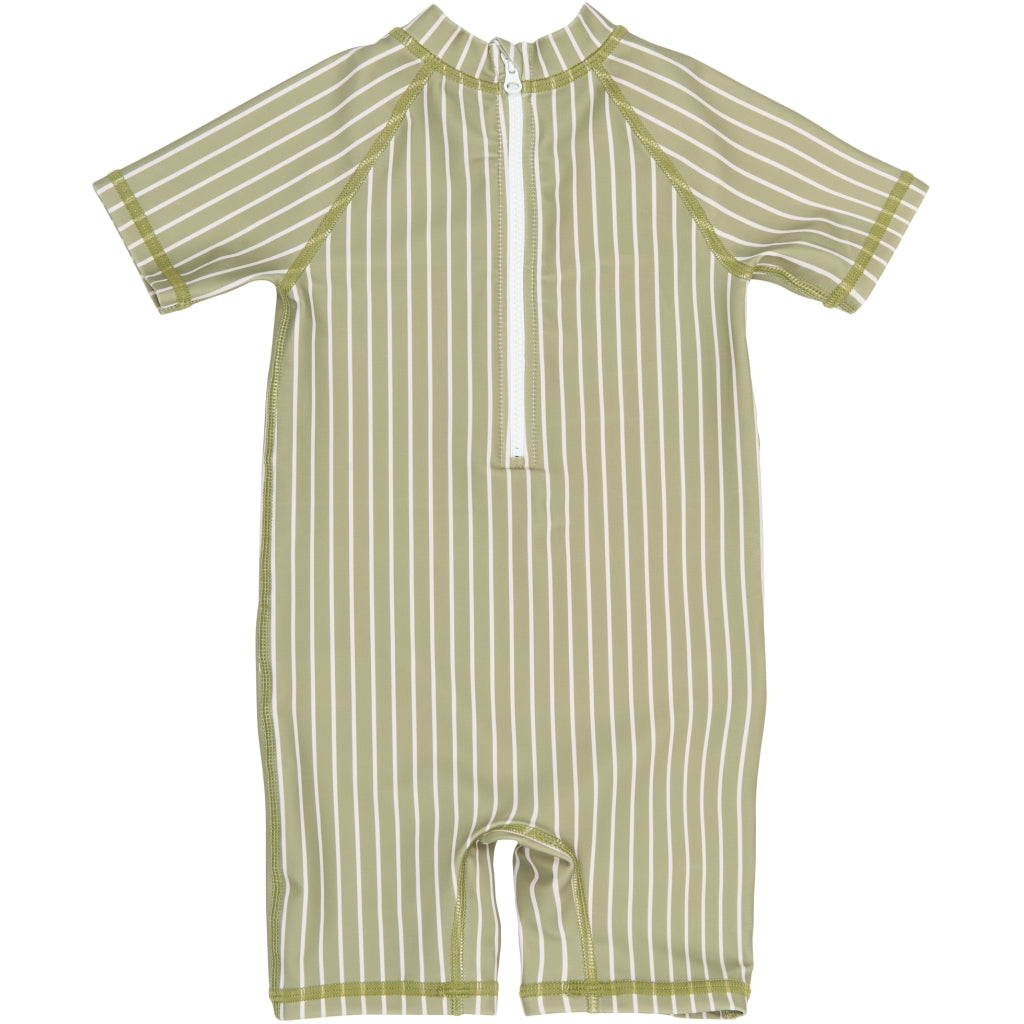PETIT PIAO PPEmmet S_S Swim Jumpsuit Badetøj Mosstone