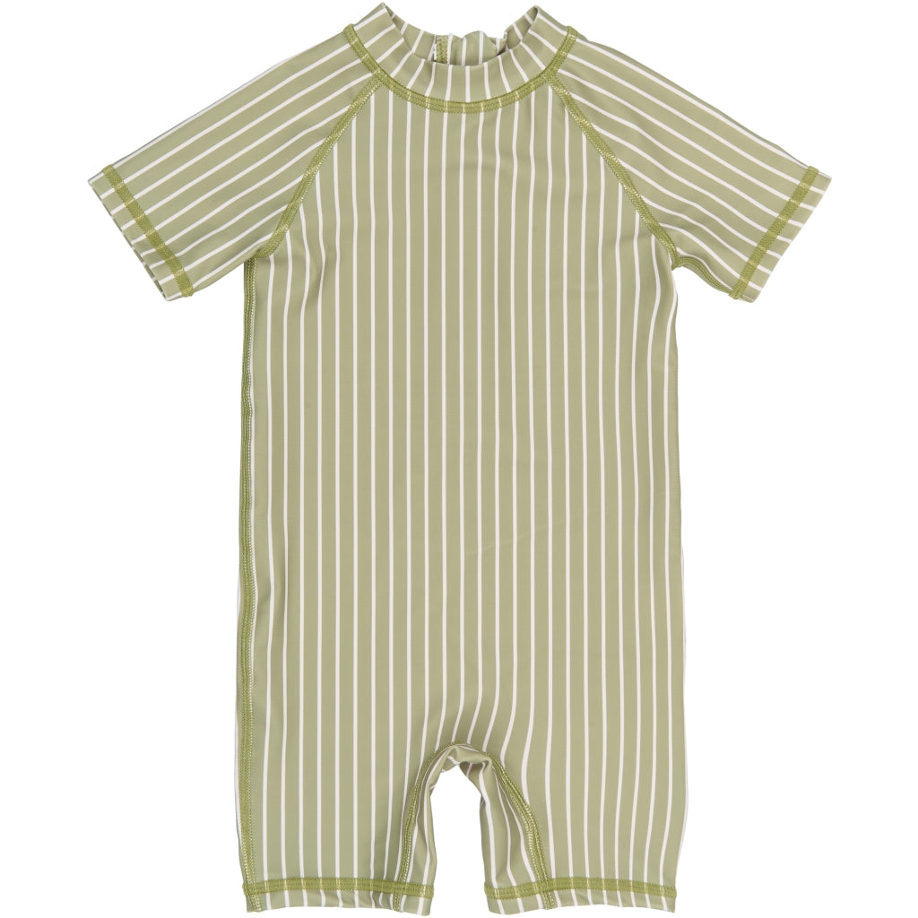PETIT PIAO PPEmmet S_S Swim Jumpsuit Badetøj Mosstone