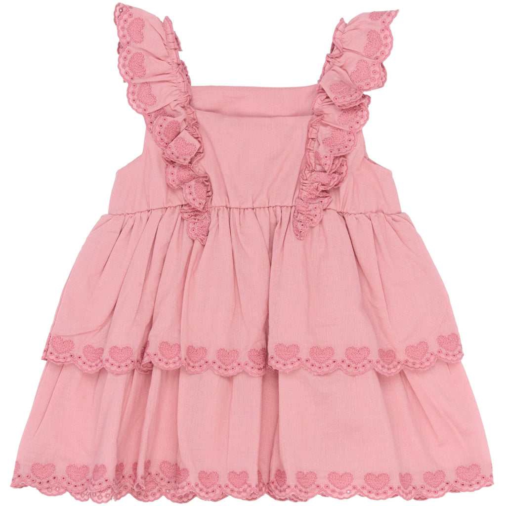 PETIT PIAO PPEssy S_S Dress Kjoler Dusty Rose