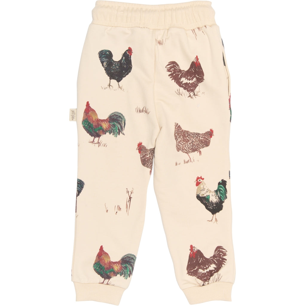 PETIT PIAO PPEtro Sweatpants Bukser Fog Rooster AOP