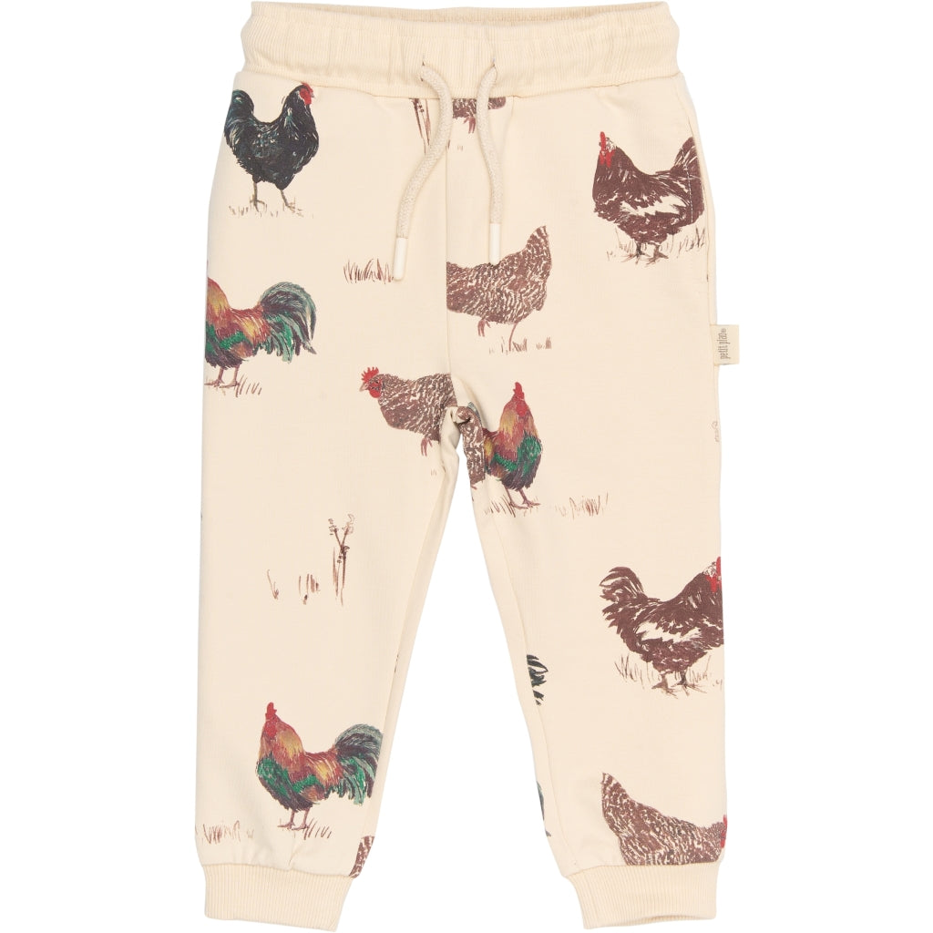 PETIT PIAO PPEtro Sweatpants Bukser Fog Rooster AOP