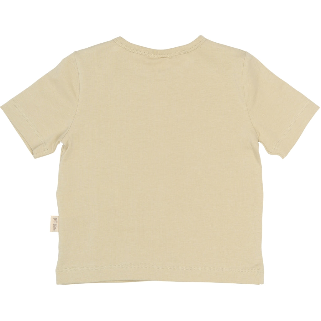 PETIT PIAO PPEvald OS S_S Tee T-shirt Tidal Foam