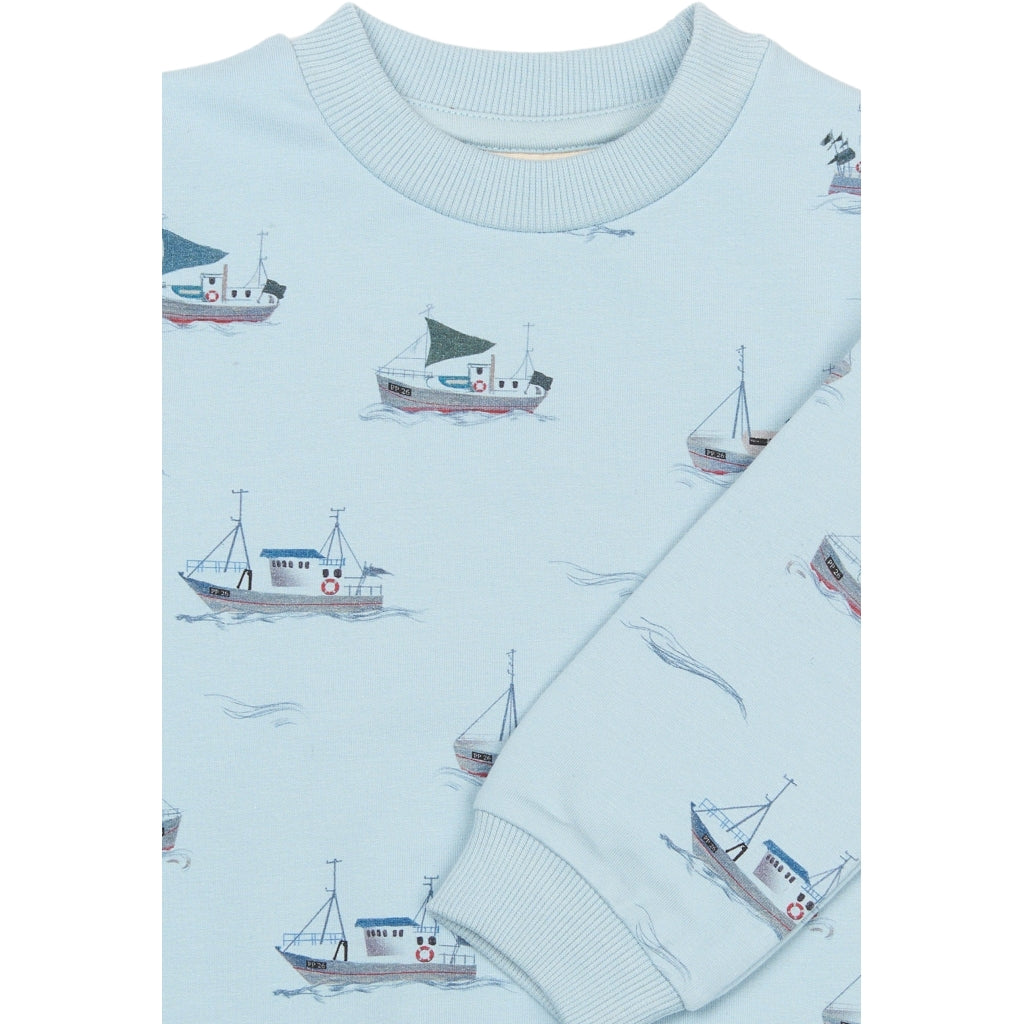 PETIT PIAO PPEvan Sweatshirt Sweatshirt Celestial Blue