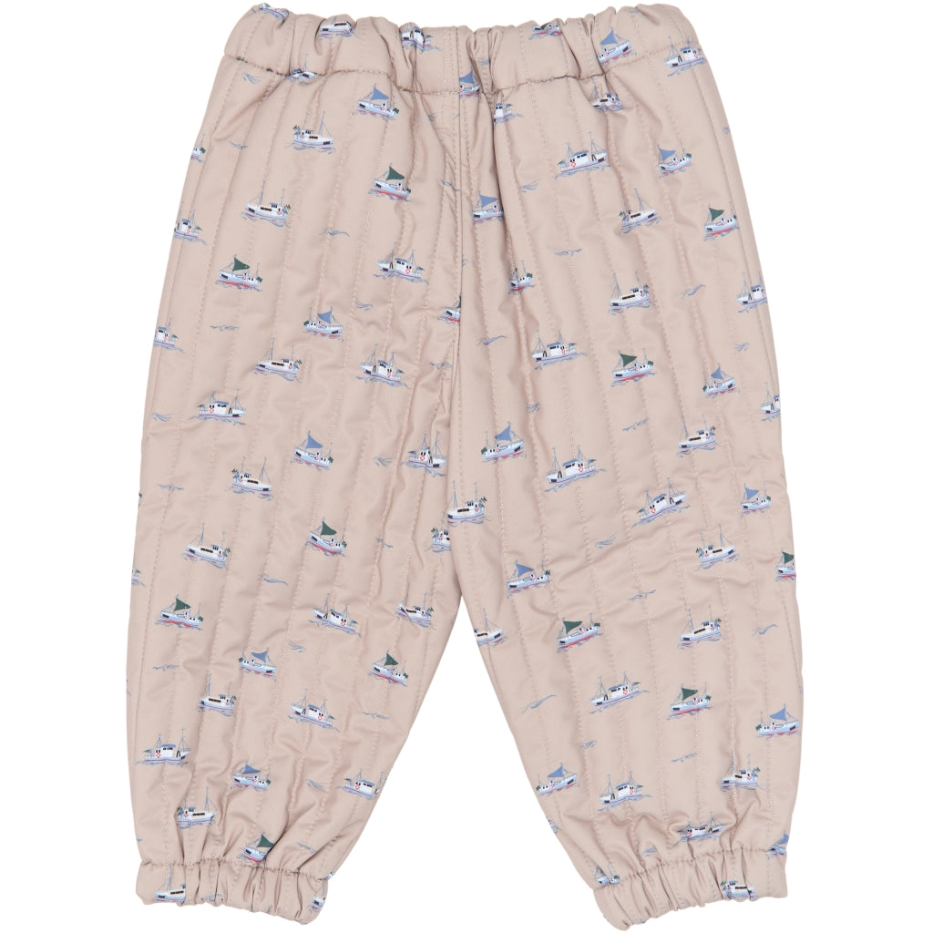 PETIT PIAO PPEver Thermo Pants Termotøj Oxford Tan Boat AOP